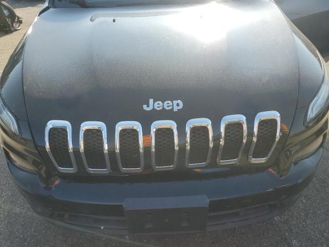 1C4PJLCB2HD239466 - 2017 JEEP CHEROKEE LATITUDE შავი ფოტო 12