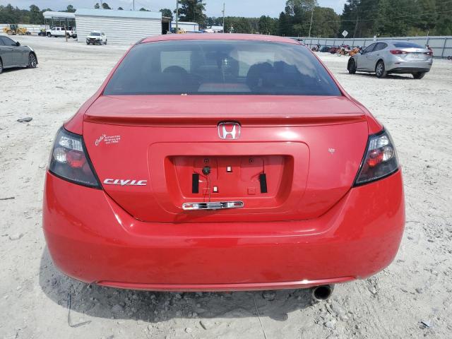 2HGFG1B86AH527943 - 2010 HONDA CIVIC EX RED photo 6