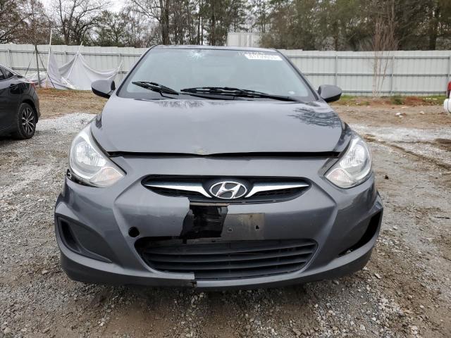 KMHCT4AE2CU181181 - 2012 HYUNDAI ACCENT GLS GRAY photo 5