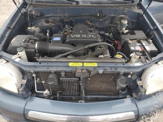 5TBBT441X5S470544 - 2005 TOYOTA TUNDRA ACCESS CAB SR5 BLUE photo 11