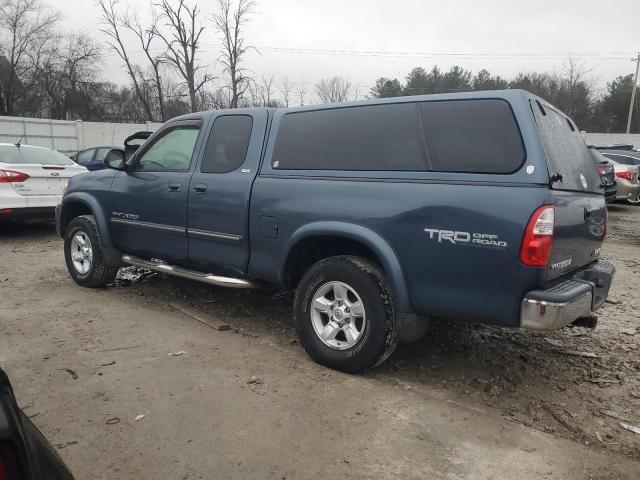 5TBBT441X5S470544 - 2005 TOYOTA TUNDRA ACCESS CAB SR5 BLUE photo 2