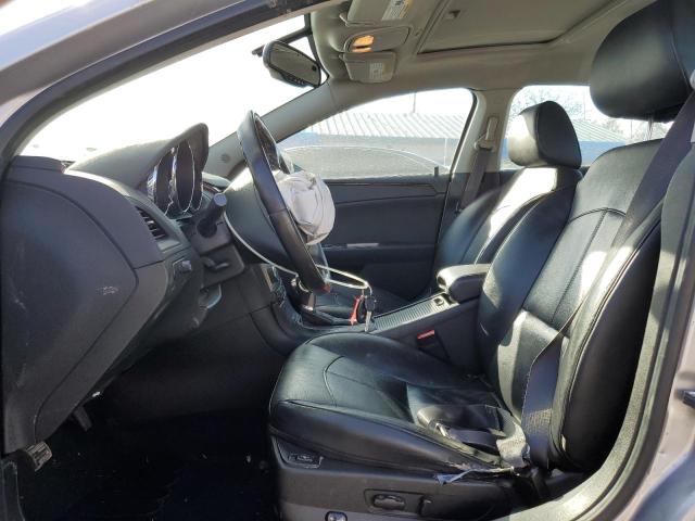 1G1ZG5E72CF116106 - 2012 CHEVROLET MALIBU LTZ ვერცხლისფერი ფოტო 7