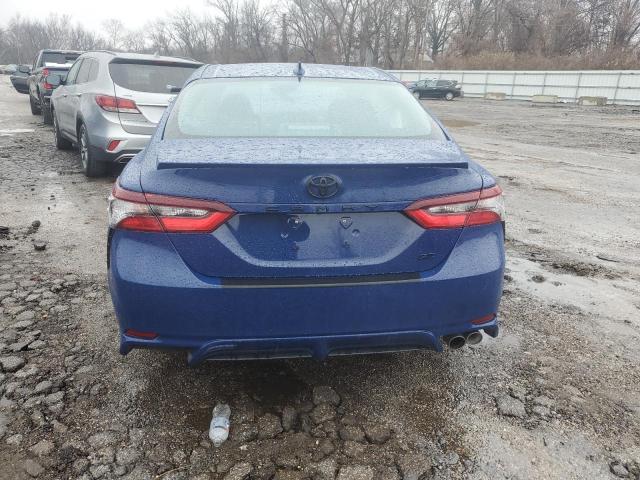 4T1G11AK3RU208036 - 2024 TOYOTA CAMRY SE NIGHT SHADE BLUE photo 6