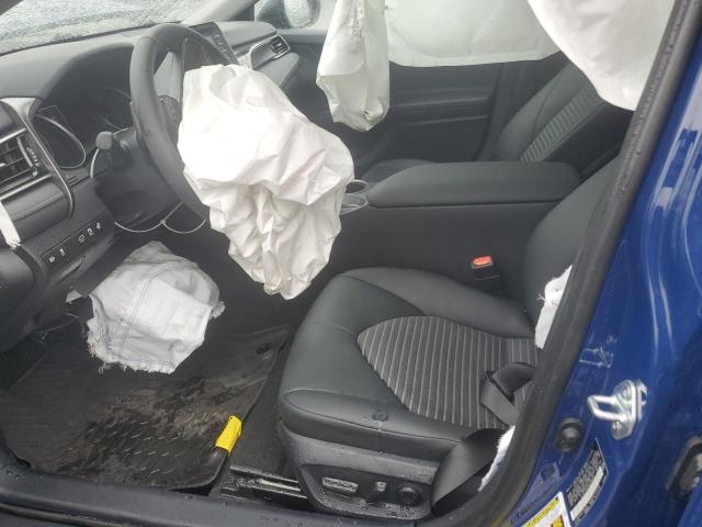 4T1G11AK3RU208036 - 2024 TOYOTA CAMRY SE NIGHT SHADE BLUE photo 7