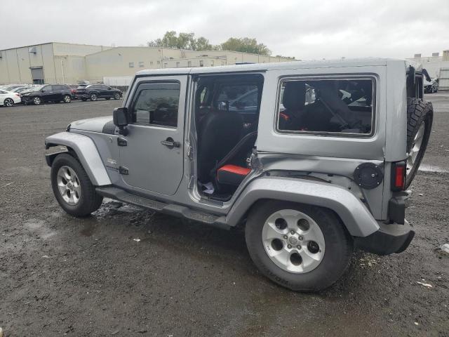 1C4HJWEG3DL600024 - 2013 JEEP WRANGLER U SAHARA ვერცხლისფერი ფოტო 2