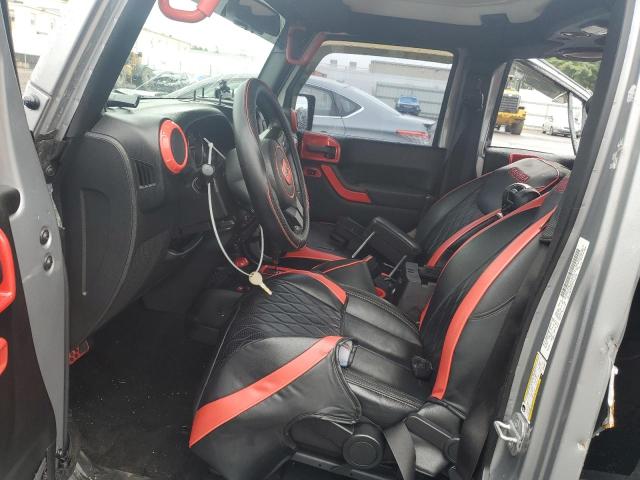 1C4HJWEG3DL600024 - 2013 JEEP WRANGLER U SAHARA ვერცხლისფერი ფოტო 7