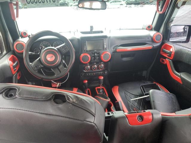 1C4HJWEG3DL600024 - 2013 JEEP WRANGLER U SAHARA ვერცხლისფერი ფოტო 8