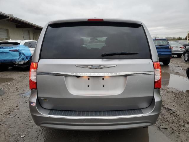 2C4RC1CG9GR118867 - 2016 CHRYSLER TOWN & COU TOURING L SILVER photo 6
