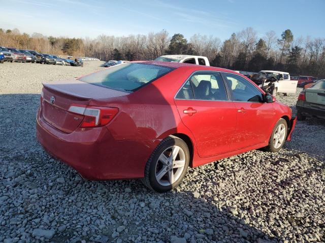 4T1BF1FK7CU603042 - 2012 TOYOTA CAMRY BASE RED photo 3