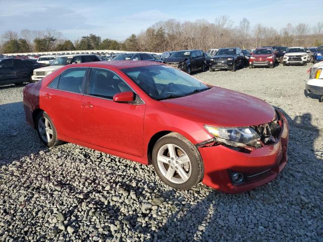 4T1BF1FK7CU603042 - 2012 TOYOTA CAMRY BASE RED photo 4