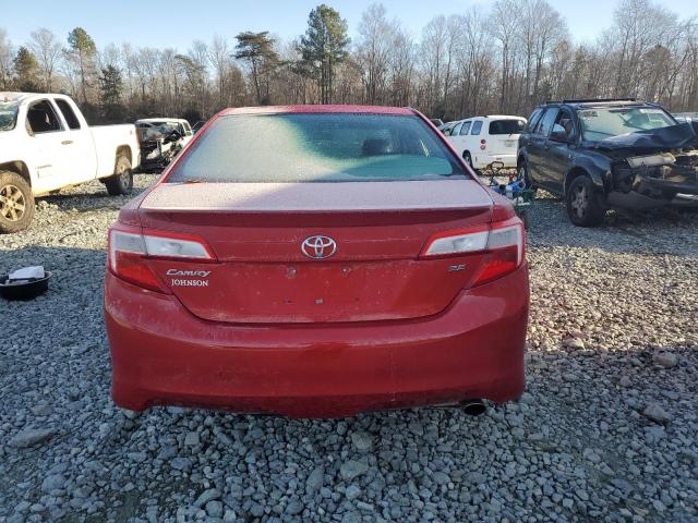 4T1BF1FK7CU603042 - 2012 TOYOTA CAMRY BASE RED photo 6