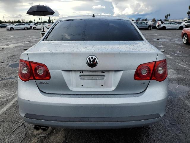 3VWEG71K57M069930 - 2007 VOLKSWAGEN JETTA WOLFSBURG SILVER photo 6