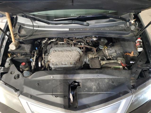 2HNYD2H66AH521825 - 2010 ACURA MDX TECHNOLOGY შავი ფოტო 12