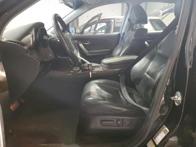 2HNYD2H66AH521825 - 2010 ACURA MDX TECHNOLOGY შავი ფოტო 7
