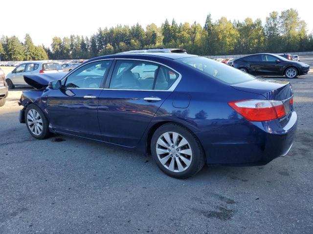 1HGCR2F7XDA254027 - 2013 HONDA ACCORD EX BLUE photo 2