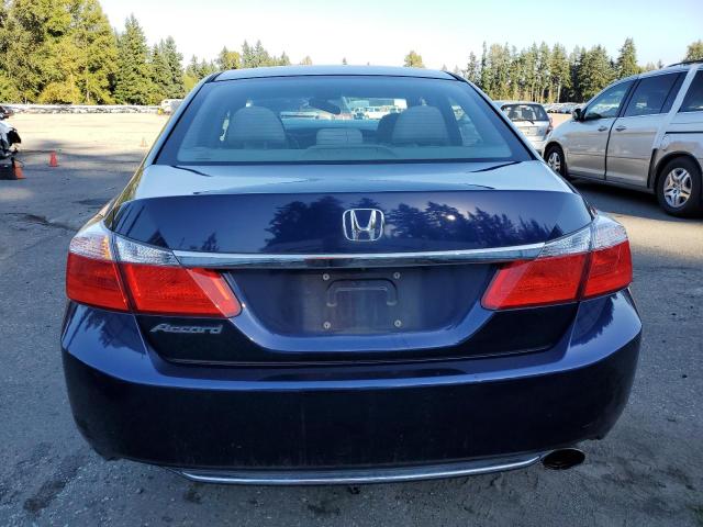 1HGCR2F7XDA254027 - 2013 HONDA ACCORD EX BLUE photo 6