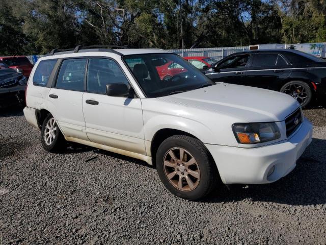 JF1SG65695H718911 - 2005 SUBARU FORESTER 2.5XS Белый фото 4