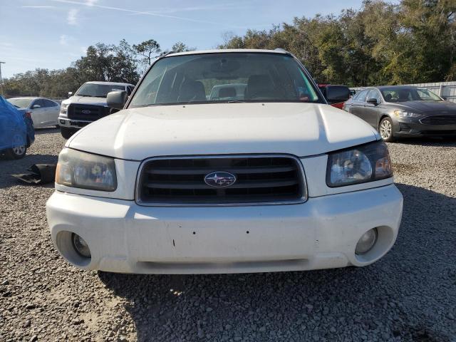 JF1SG65695H718911 - 2005 SUBARU FORESTER 2.5XS Белый фото 5