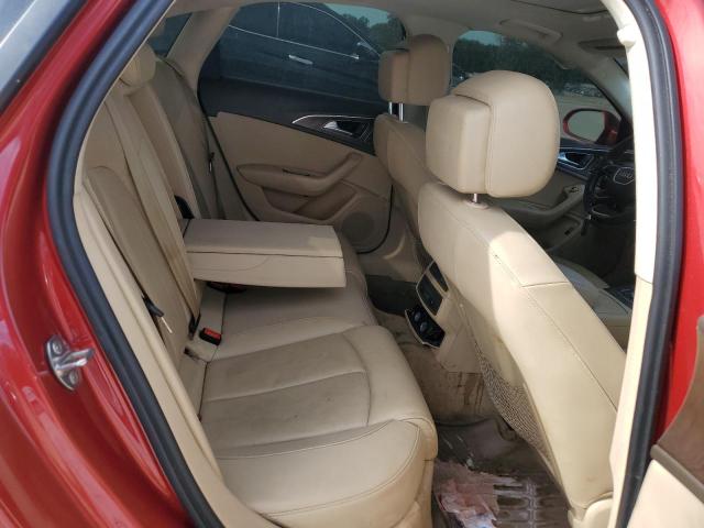 WAUDFAFC3CN123447 - 2012 AUDI A6 PREMIUM PLUS RED photo 10