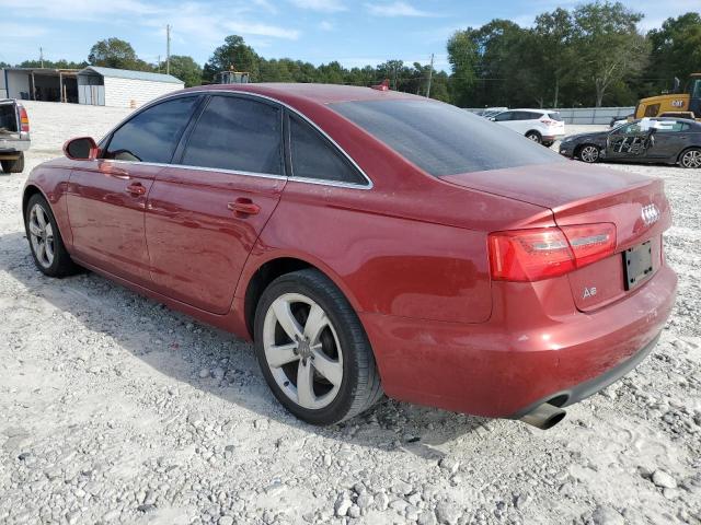 WAUDFAFC3CN123447 - 2012 AUDI A6 PREMIUM PLUS RED photo 2