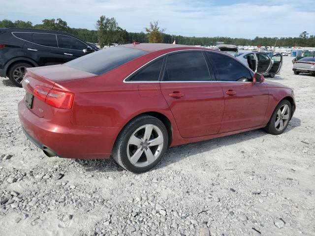 WAUDFAFC3CN123447 - 2012 AUDI A6 PREMIUM PLUS RED photo 3