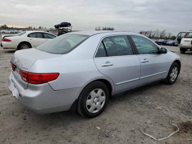 1HGCM55495A002844 - 2005 HONDA ACCORD LX SILVER photo 3