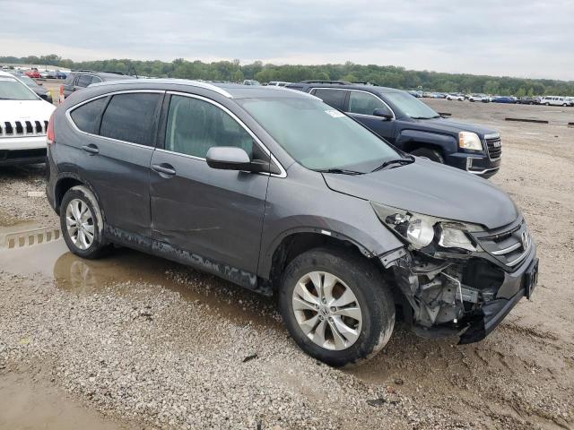 5J6RM4H75CL001940 - 2012 HONDA CR-V EXL ნაცრისფერი ფოტო 4