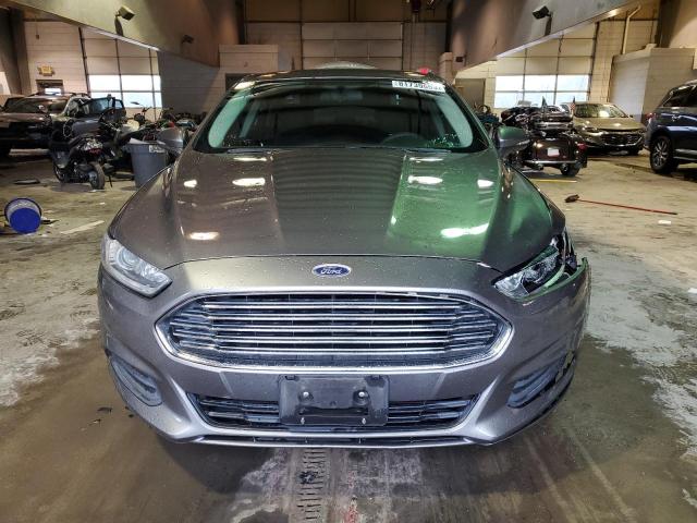 3FA6P0H72DR338678 - 2013 FORD FUSION SE GRAY photo 5