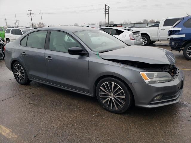 3VWD17AJ7FM203193 - 2015 VOLKSWAGEN JETTA SE GRAY photo 4