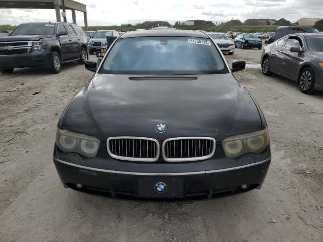 WBAGN63545DS56441 - 2005 BMW 745 LI BLACK photo 5