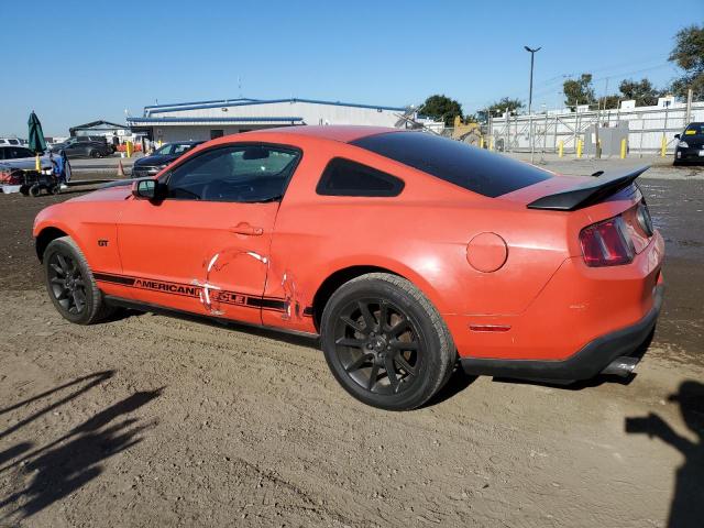 1ZVBP8CH1A5155873 - 2010 FORD MUSTANG GT ORANGE photo 2