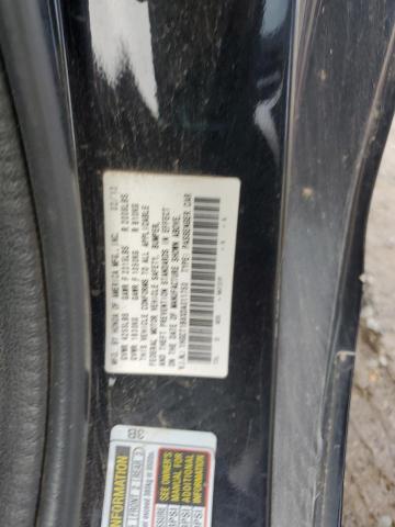 1HGCT1B8XDA011750 - 2013 HONDA ACCORD EXL BLACK photo 12