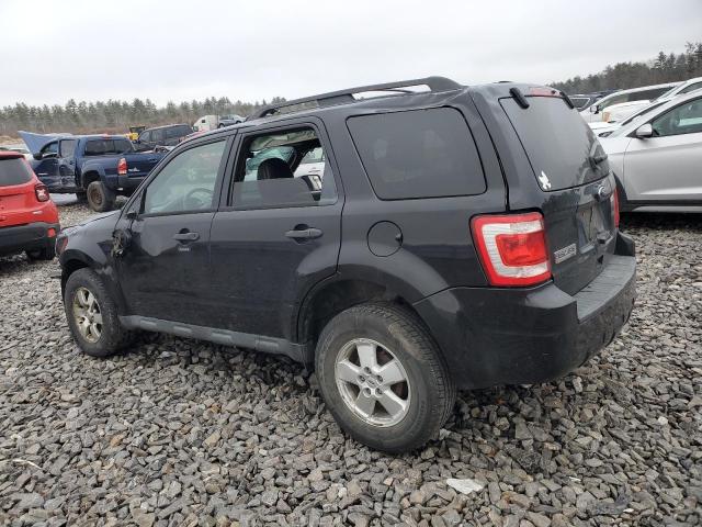 1FMCU0D78AKD44928 - 2010 FORD ESCAPE XLT BLACK photo 2