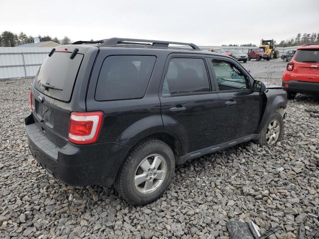 1FMCU0D78AKD44928 - 2010 FORD ESCAPE XLT BLACK photo 3