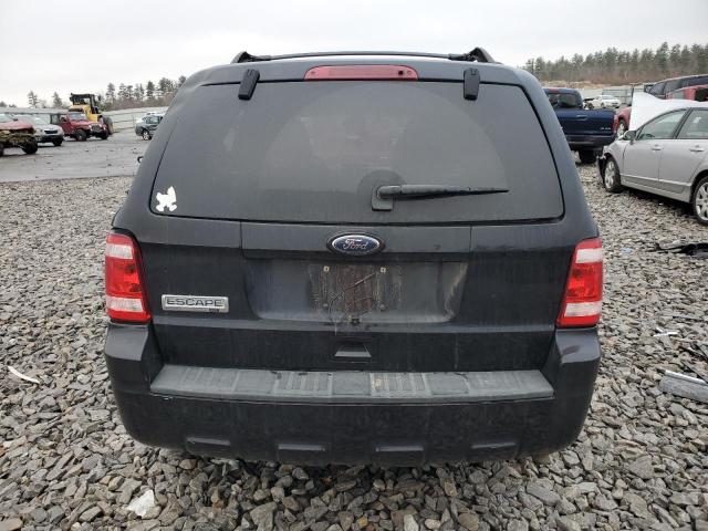 1FMCU0D78AKD44928 - 2010 FORD ESCAPE XLT BLACK photo 6