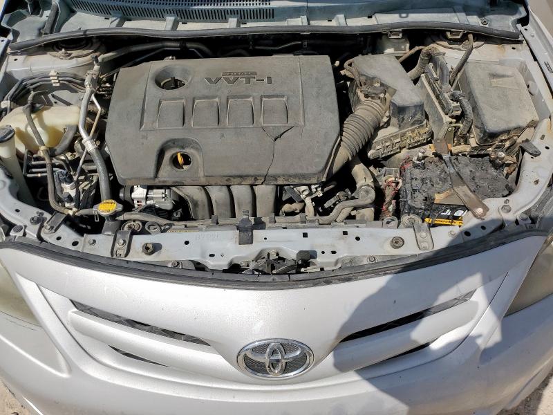 2T1BU4EE1BC651624 - 2011 TOYOTA COROLLA BASE Gümüş foto 11