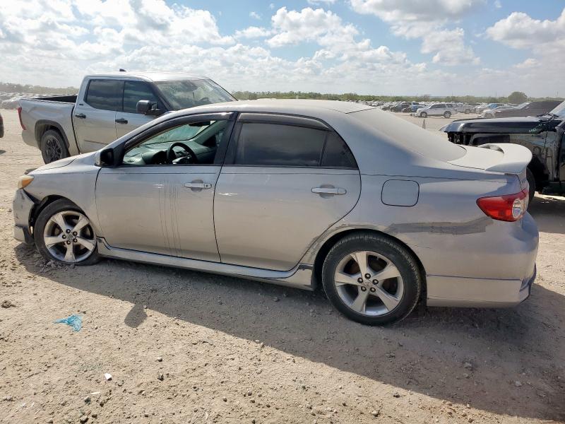 2T1BU4EE1BC651624 - 2011 TOYOTA COROLLA BASE Gümüş foto 2