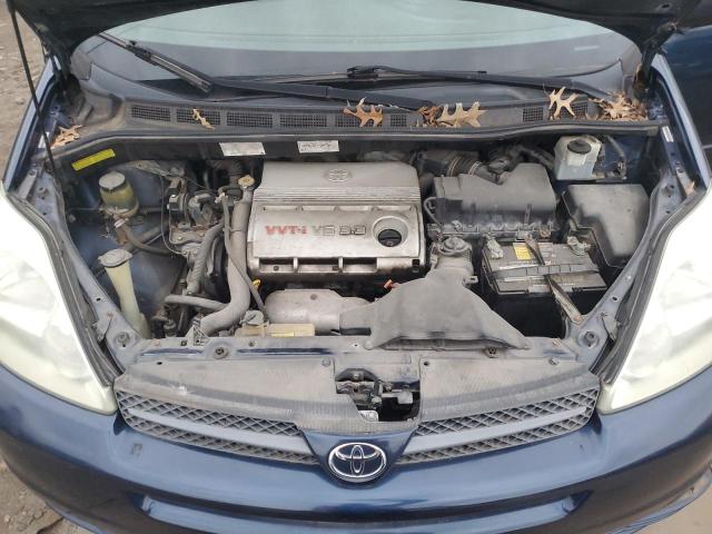 5TDZA23CX4S082893 - 2004 TOYOTA SIENNA CE BLUE photo 12