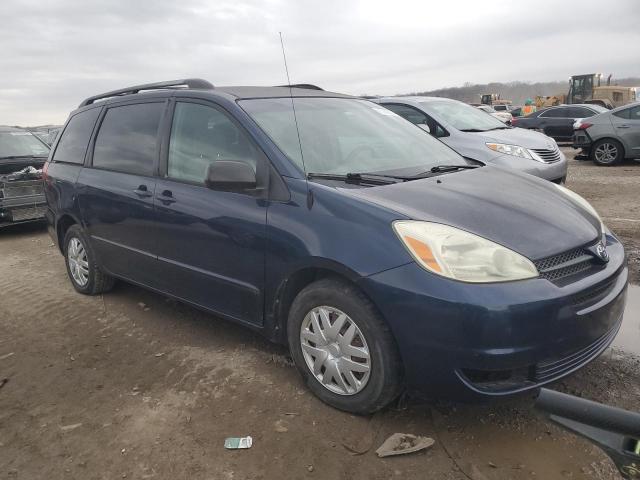 5TDZA23CX4S082893 - 2004 TOYOTA SIENNA CE BLUE photo 4