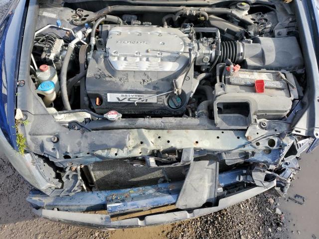 1HGCP36879A000979 - 2009 HONDA ACCORD EXL BLUE photo 11