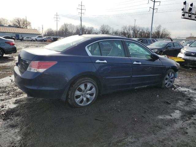 1HGCP36879A000979 - 2009 HONDA ACCORD EXL BLUE photo 3