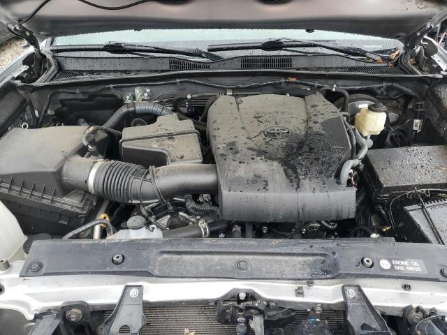 5TFCZ5AN4GX030162 - 2016 TOYOTA TACOMA DOUBLE CAB SILVER photo 11