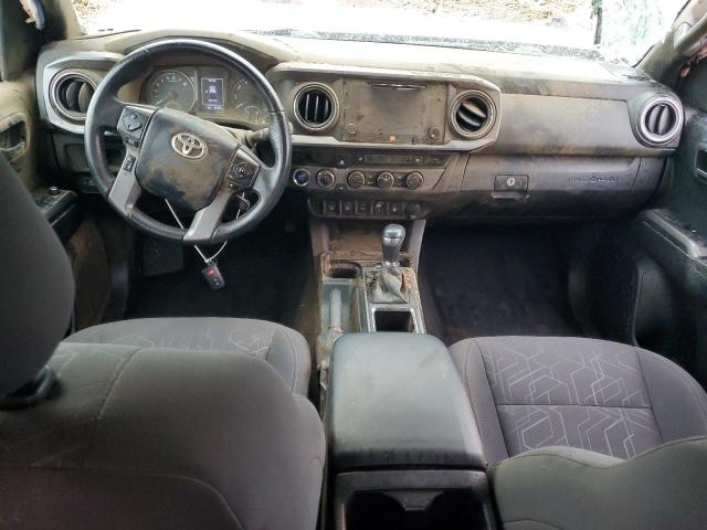 5TFCZ5AN4GX030162 - 2016 TOYOTA TACOMA DOUBLE CAB SILVER photo 8