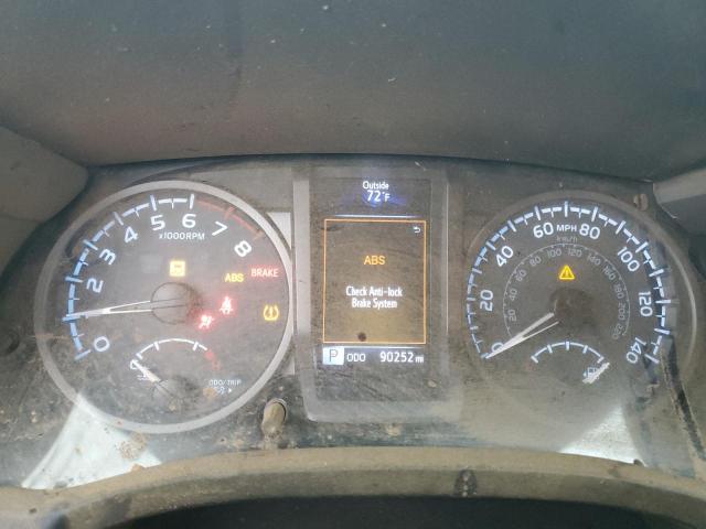 5TFCZ5AN4GX030162 - 2016 TOYOTA TACOMA DOUBLE CAB SILVER photo 9