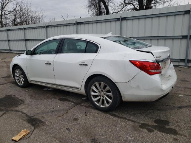 1G4GB5G35EF298454 - 2014 BUICK LACROSSE WHITE photo 2