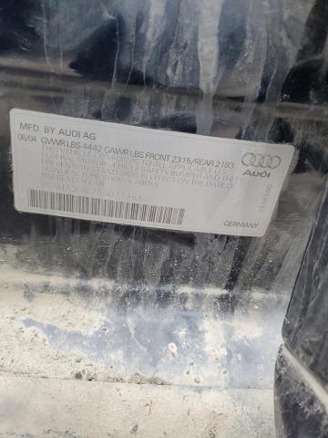 WAUJC68E25A011353 - 2005 AUDI A4 1.8T BLUE photo 13