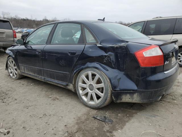 WAUJC68E25A011353 - 2005 AUDI A4 1.8T BLUE photo 2