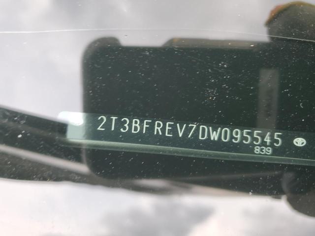 2T3BFREV7DW095545 - 2013 TOYOTA RAV4 LE أخضر صورة 13