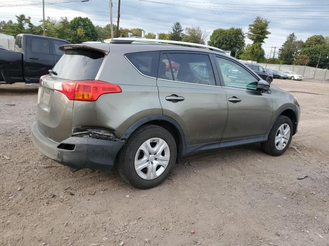 2T3BFREV7DW095545 - 2013 TOYOTA RAV4 LE أخضر صورة 3