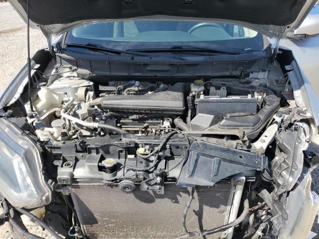 KNMAT2MV9GP652209 - 2016 NISSAN ROGUE S ვერცხლისფერი ფოტო 12